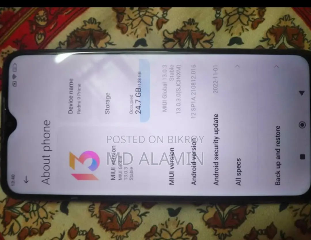 Xiaomi Redmi 9 Prime 4+2/128 (Used)