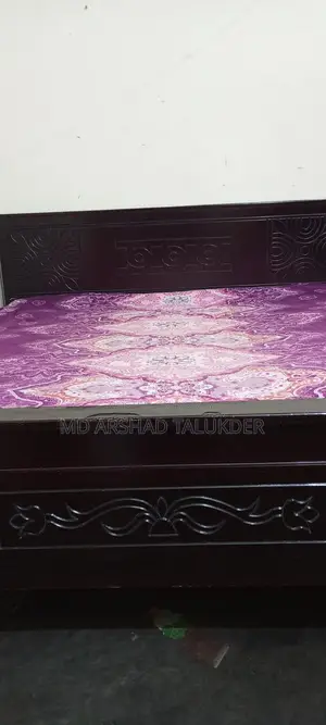 Bed for sale (Wood and Board)