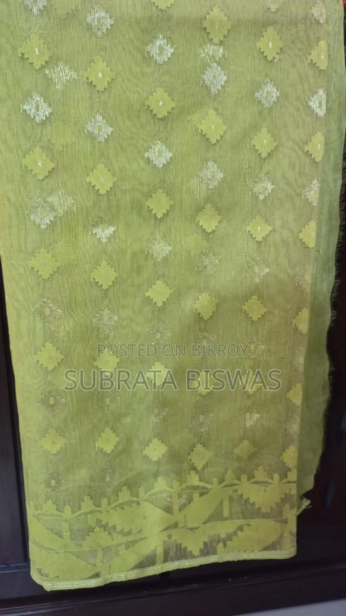 Used Dhakai Jamdani Saree