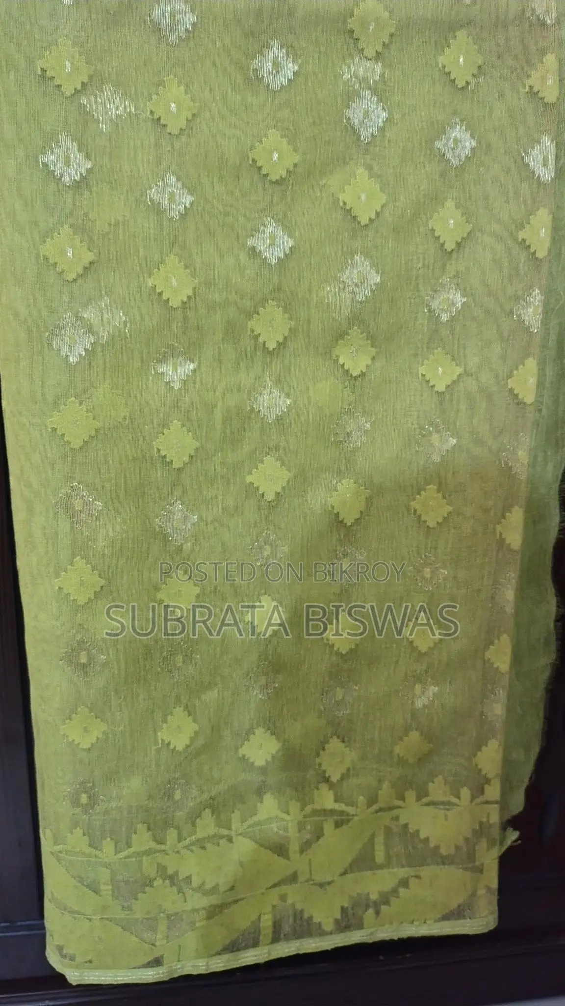 Used Dhakai Jamdani Saree