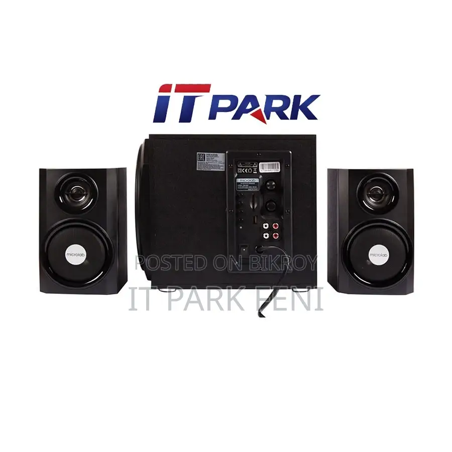 Microlab TMN9-BT 2:1 Bluetooth Black Multimedia Speaker