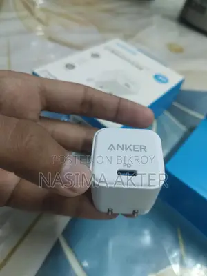 Anker 20W PD অ্যাডাপ্টার এবং কেবল