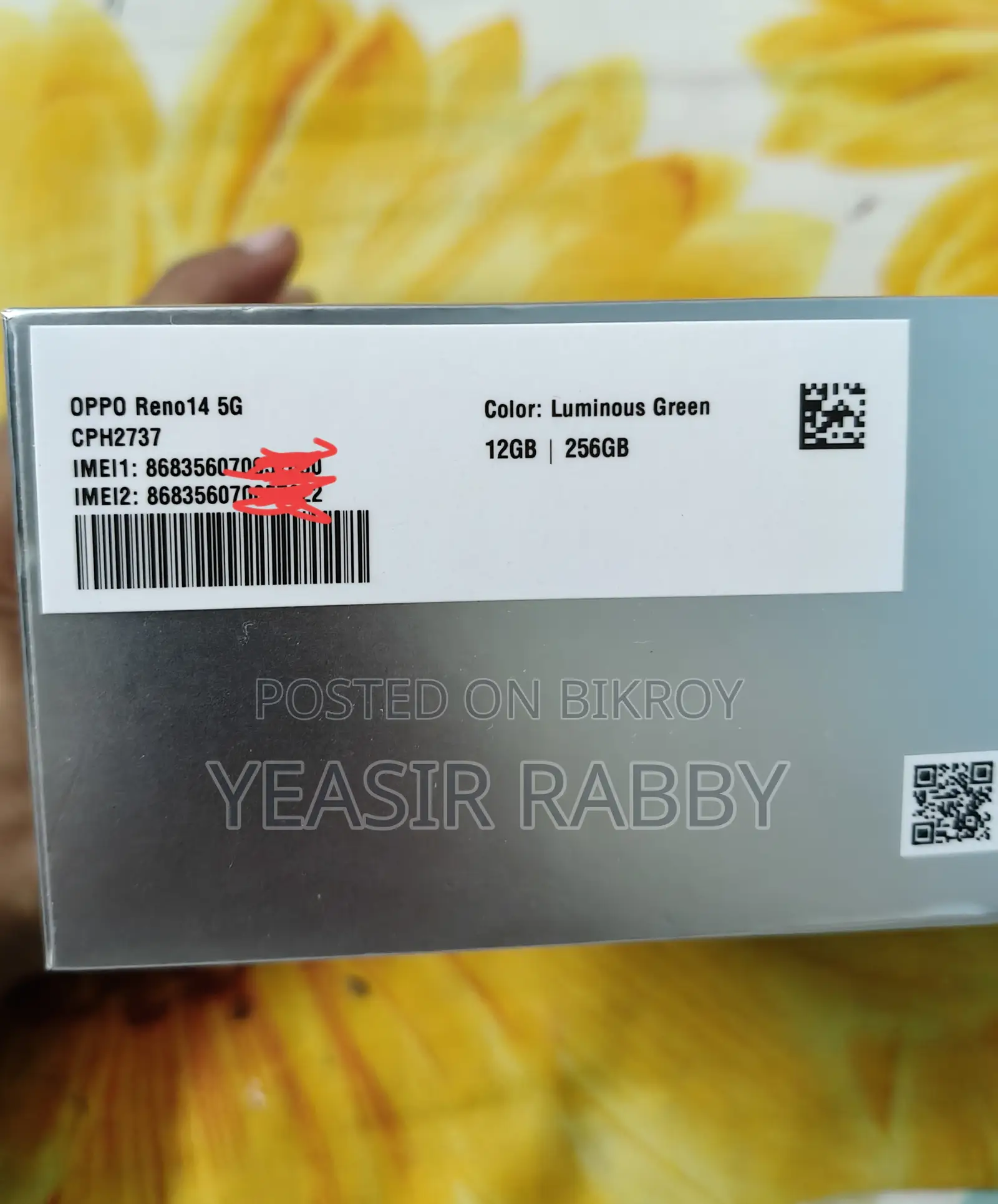 OPPO Reno 14 12/256 (Used)