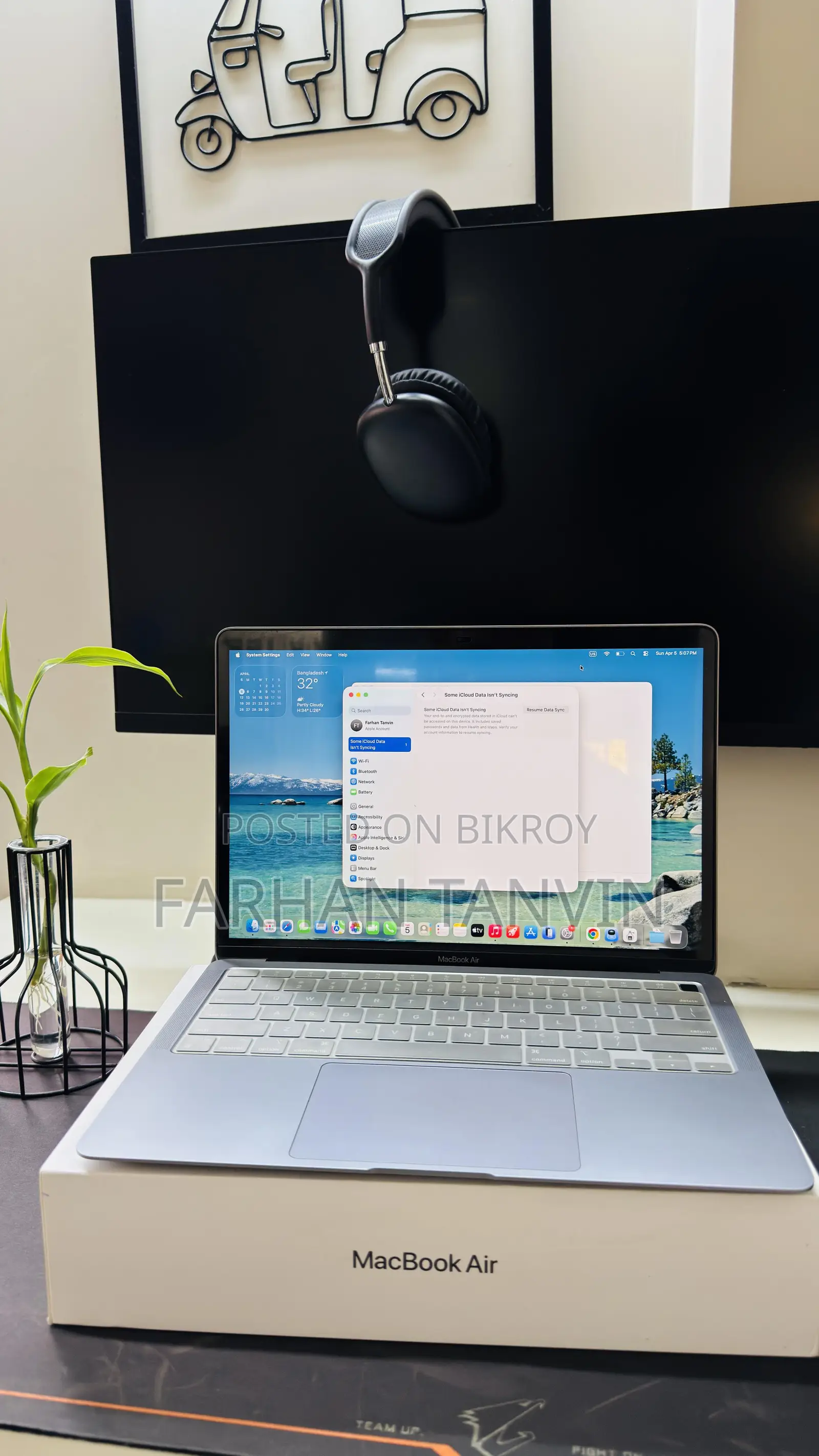 Laptop Apple MacBook Air 8GB Apple M1 SSD 256GB
