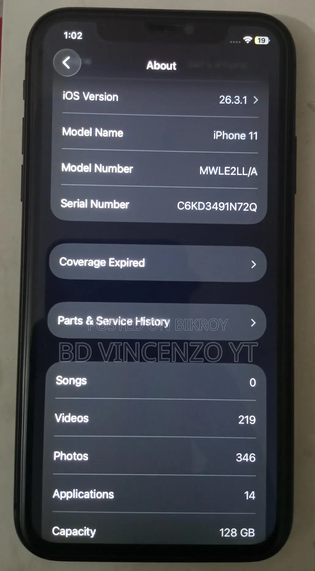 Apple iPhone 11 . (Used)