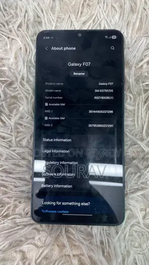 Samsung Galaxy F07 4/64 (Used)
