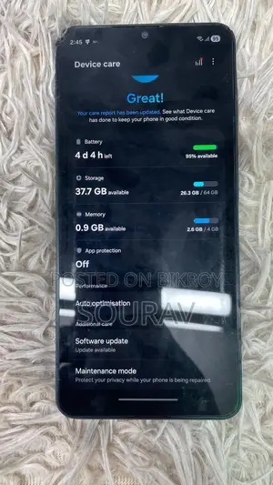 Samsung Galaxy F07 4/64 (Used)