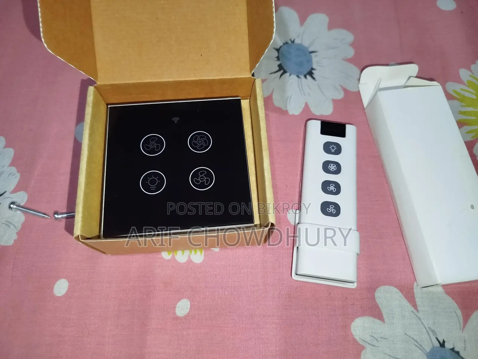 Smart Wifi Fan Light Switch