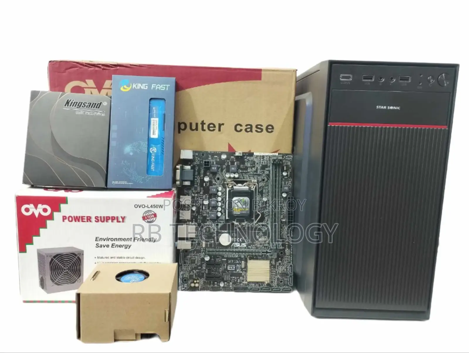 Core i5-6th Gen PC 8GB DDR4 / 256GB SSD with 3-Year Warranty