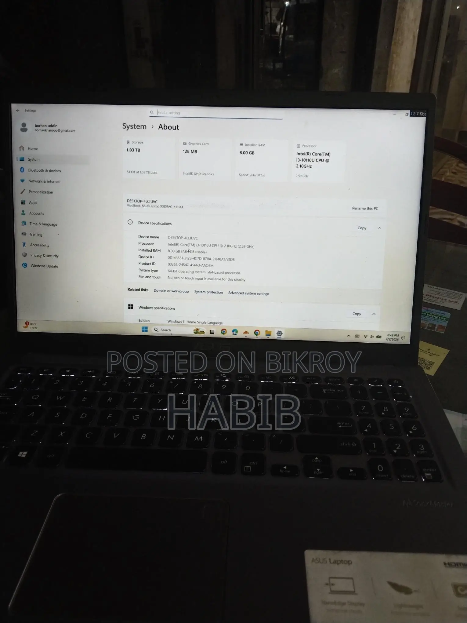 Asus core i3