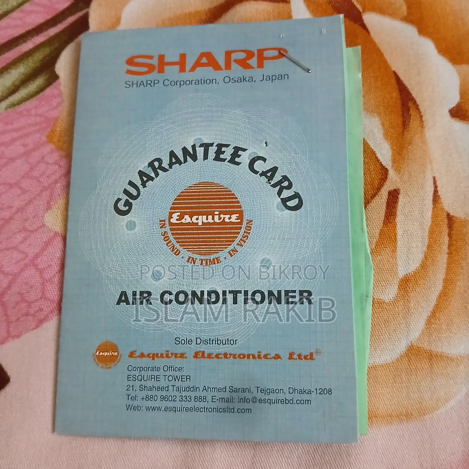 Sharp J-tech Airconditioner
