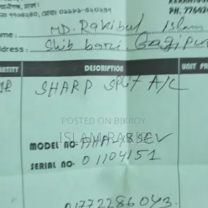 Sharp J-tech Airconditioner