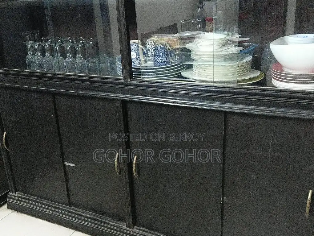 Premium Teak Wood Showcase for Quick Sale (Urgent)