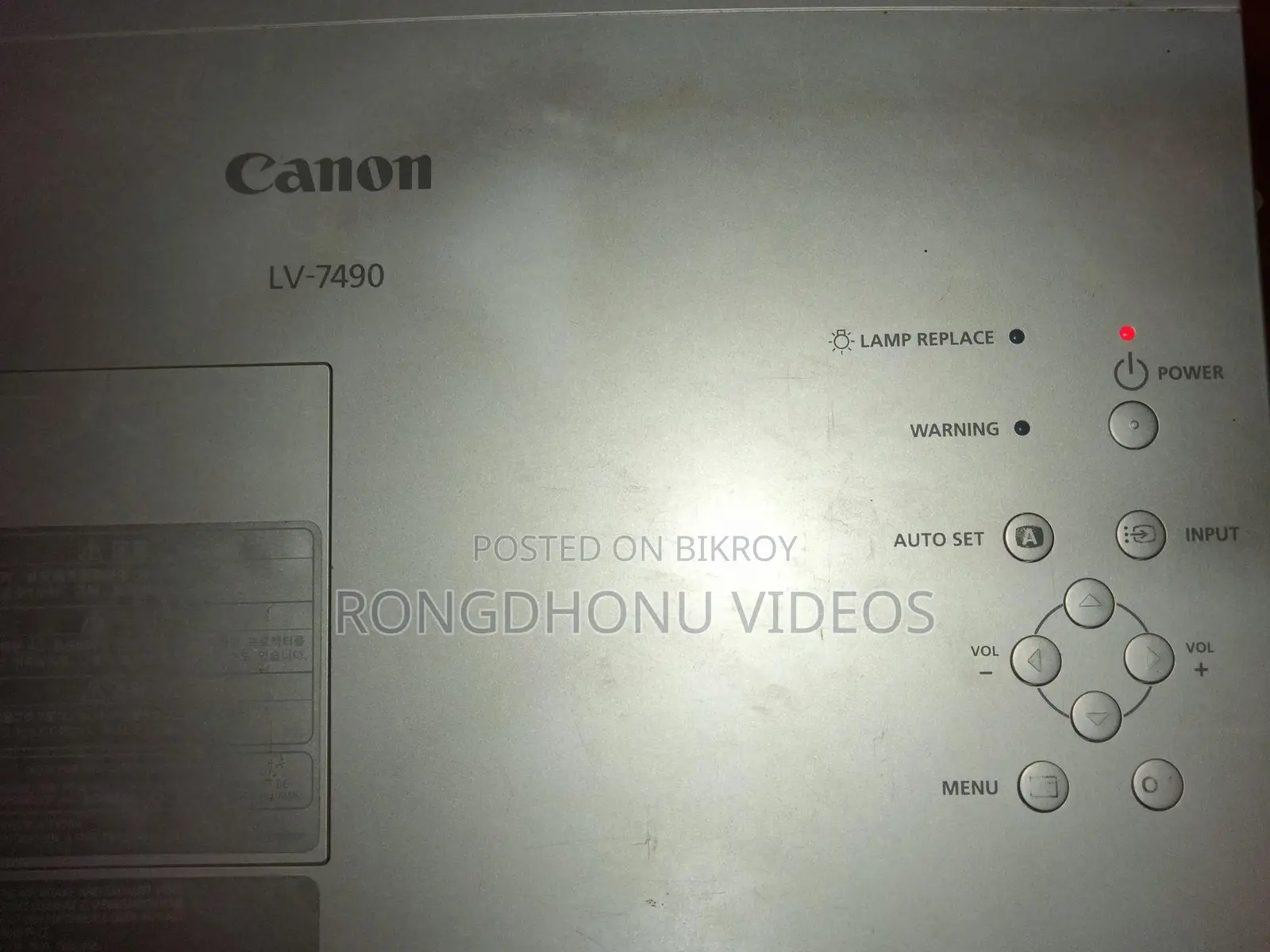 Canon LV - 7490 Projector