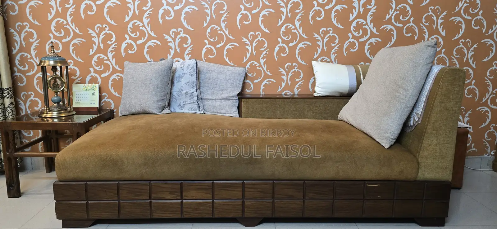 Used Well Maintained Sofa Set with Divan Is Ready For Sell
