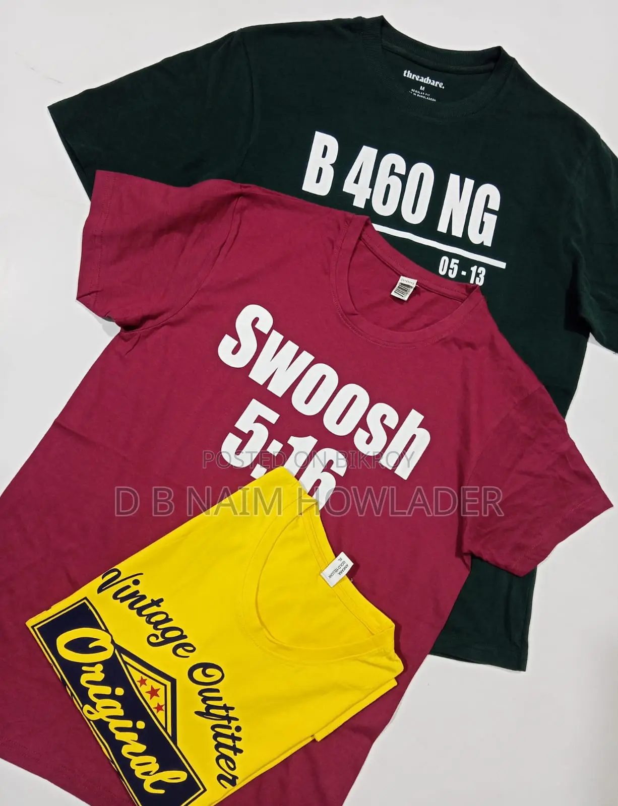 Men's T-Shirt Export Quality