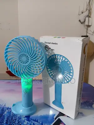 Stay Cool This Summer! Get This Beautiful and Useful Mini Rechargeable Fan