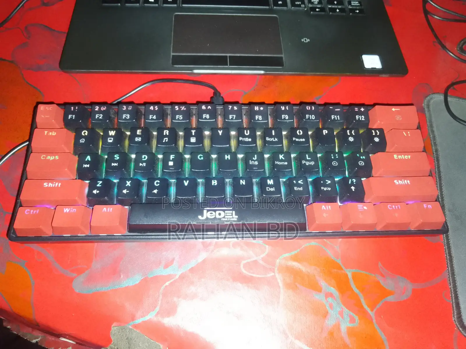 Jedel Kl 69 Mechanical Keyboard 60% with Box