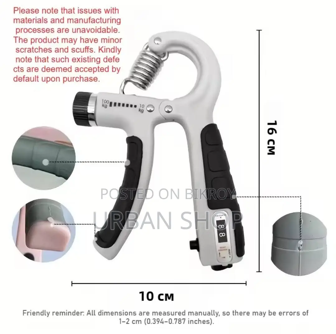 Adjustable Counting Hand Grip