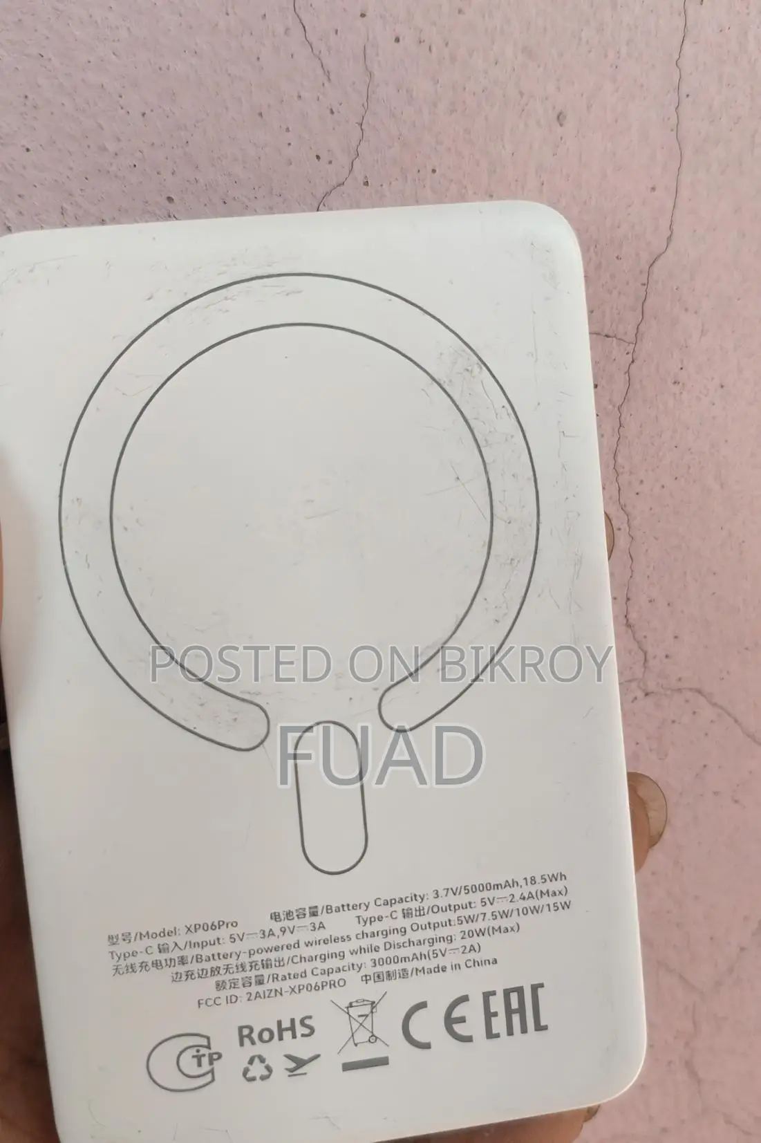 5000 mAh 18W Fast Charge