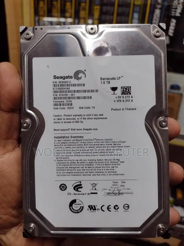 Seagate Barracuda ST31500352AS 1.5TB HDD FRESH
