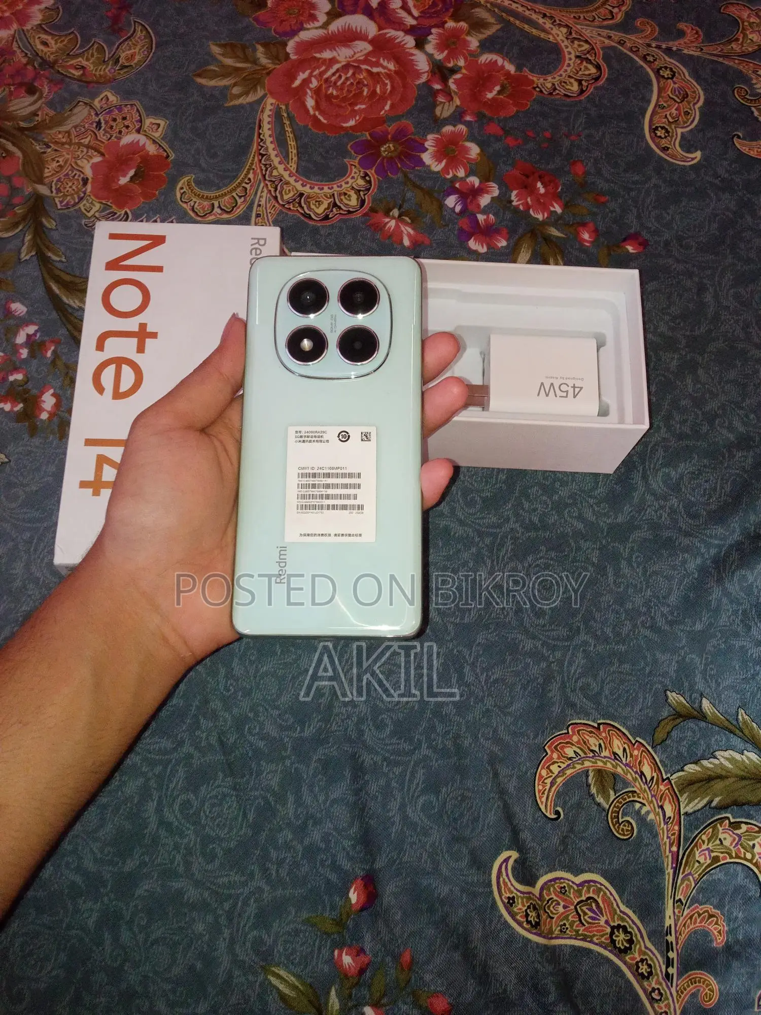 Xiaomi Redmi Note 14 pro (Used)