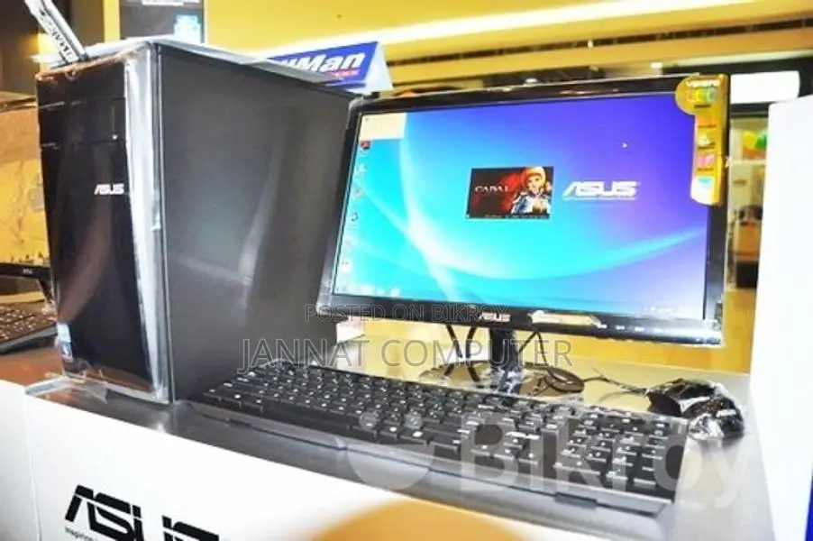 নতুন Core I3+4gb+hdd 1000gb+128gbএসএসডি+dell 19'' Led