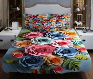 100% Waterproof Magical Design 3D Bedsheet Chellycot Fabric