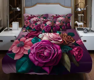 100% Waterproof Magical Design 3D Bedsheet Chellycot Fabric