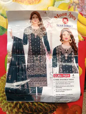Georgette Three-Piece Set for Sale