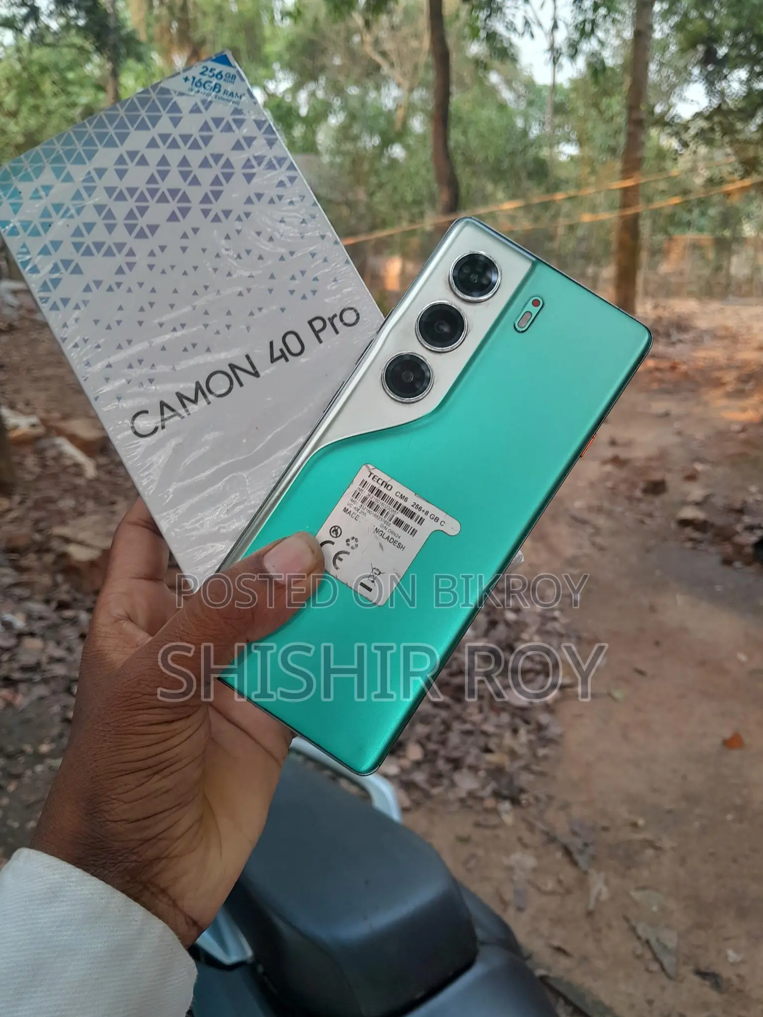 Tecno Camon 40 Pro 8+256 (Used)