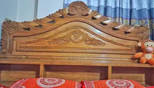 🌳 Original Chittagong/Rangamati Teak Wood King Size Bed (6×7 feet)