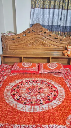 🌳 Original Chittagong/Rangamati Teak Wood King Size Bed (6×7 feet)