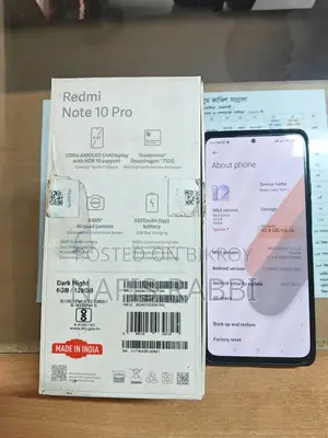 Xiaomi Redmi Note 10 Pro Exchange possible (Used)