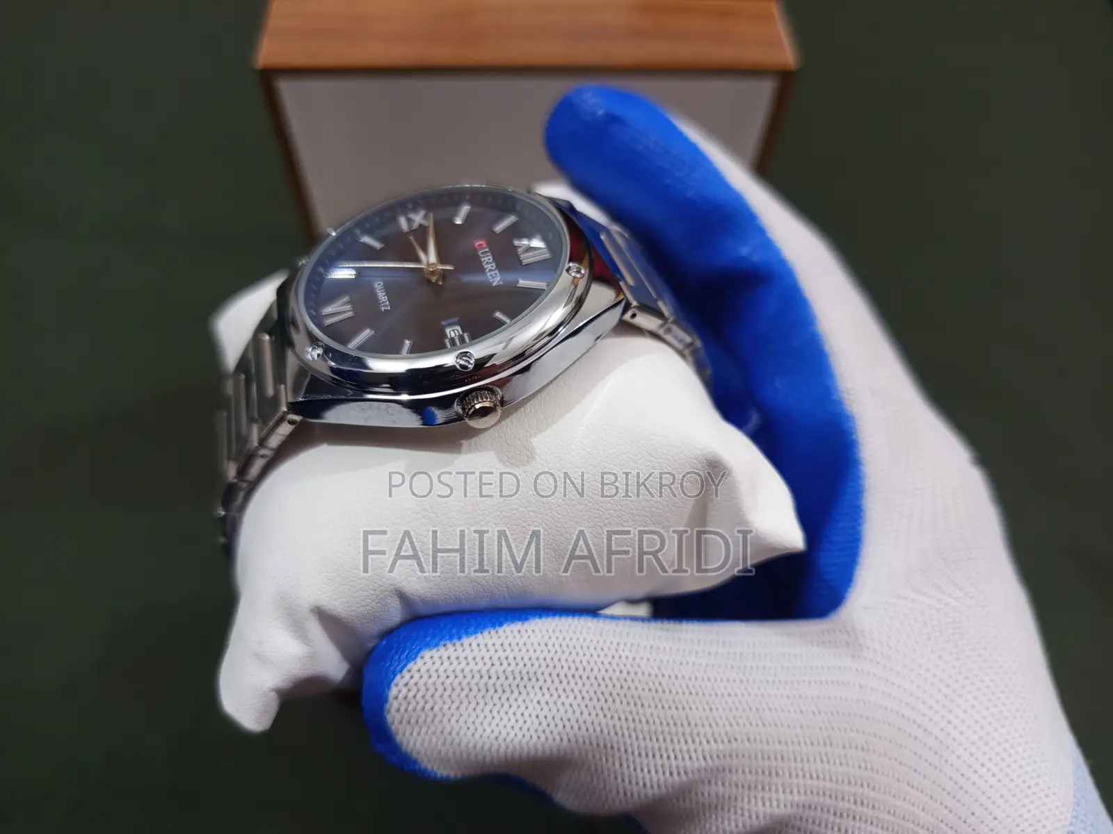 Curren Quartz Navy Blue Dial - Men's Premium Watch