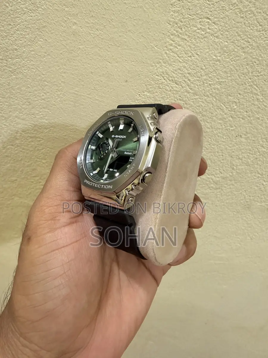 Casio G-shock Gbm-2100a-1a3 G-steel Smartphone Link Solar