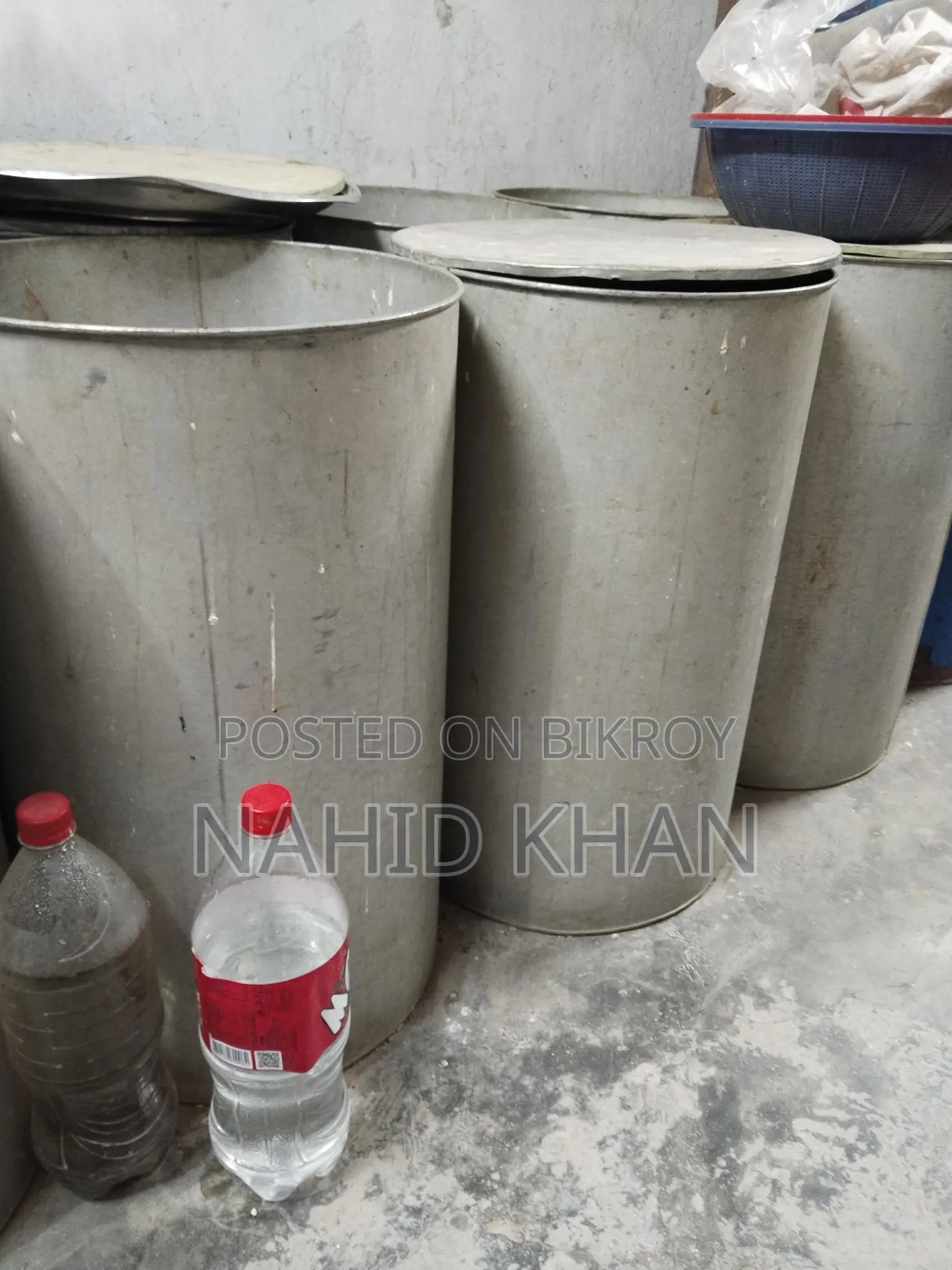 Storage Drums for Shop