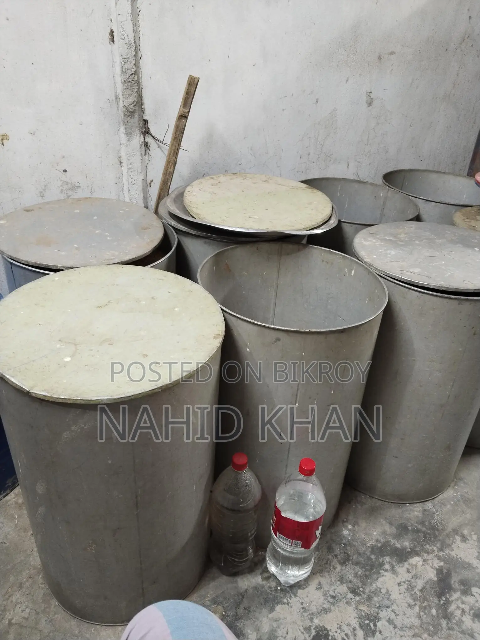 Storage Drums for Shop