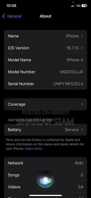 Apple iPhone X (Used)