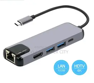 TYPE-C to HDTV 5 in 1