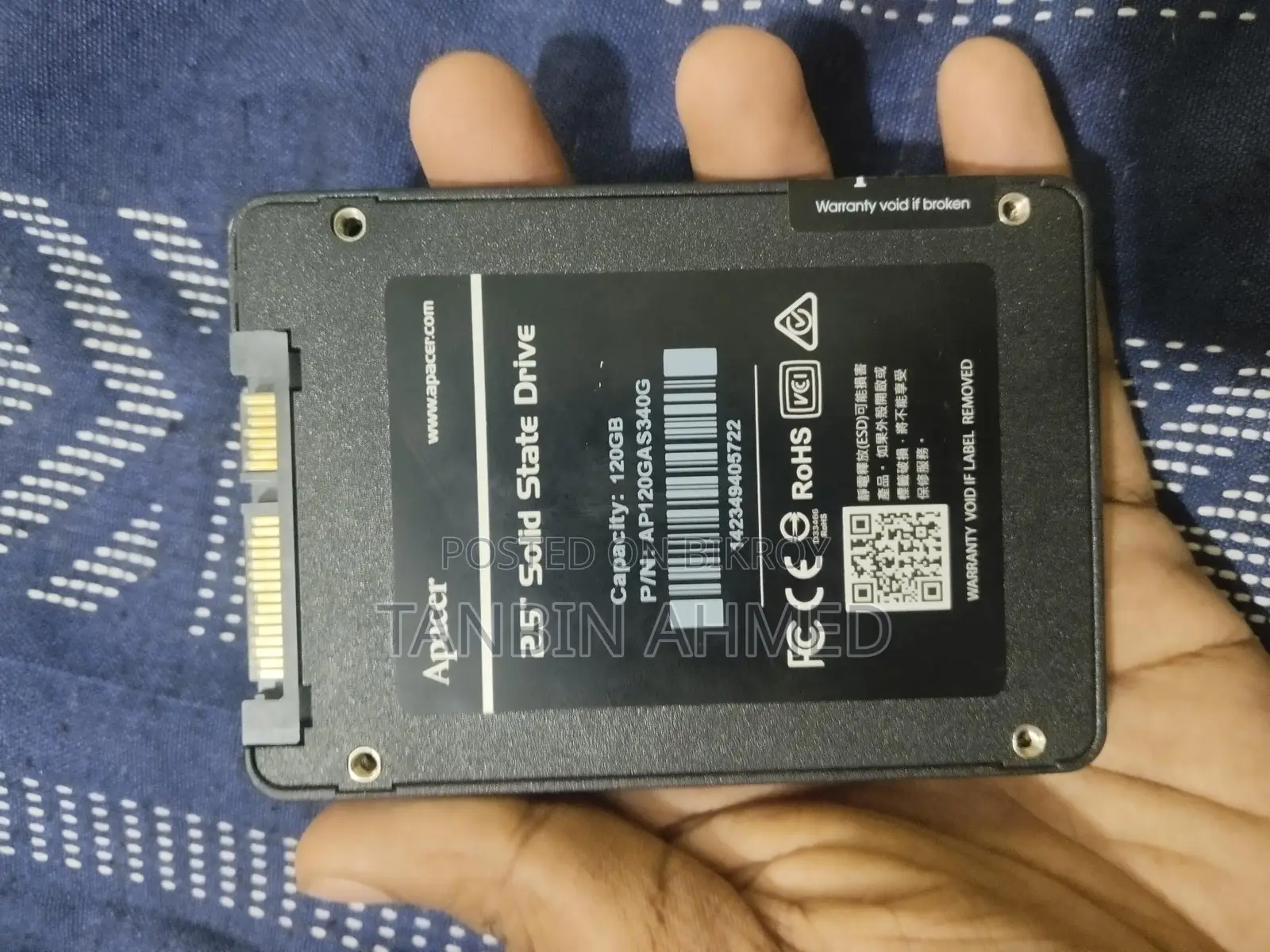 128gb SSD Apacer Panther For Sale