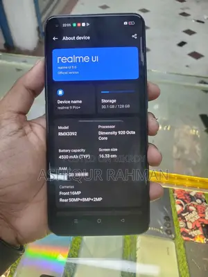 Realme 9 pro+ 8/128 (Used)