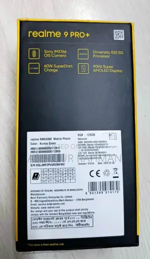 Realme 9 pro+ 8/128 (Used)