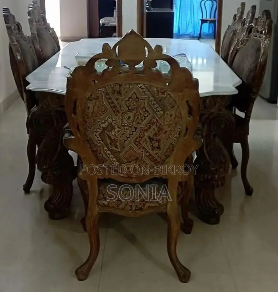 8 Seater Dining Table and Chairs