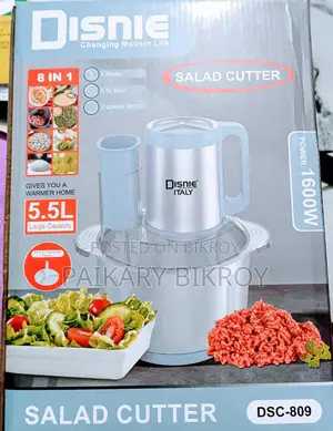 Disnie 1600 Watt Food Processor (Prepare all Eid dishes with one machine)