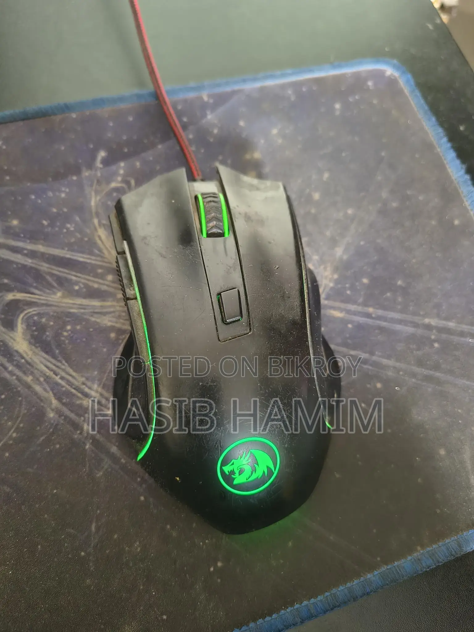 Red dragon RGB Mouse