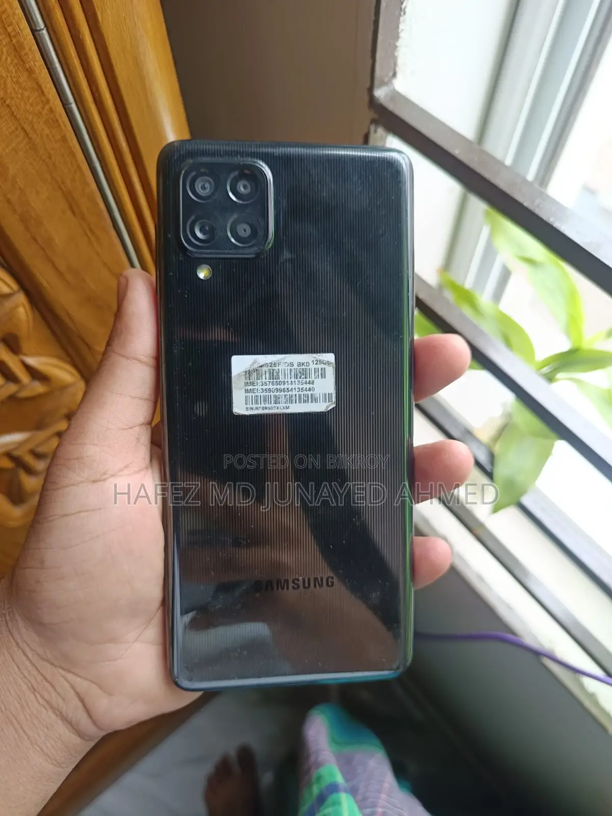 Samsung Galaxy M62 128 GB Black