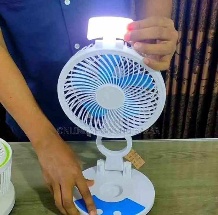 এই গরমে Must Have Gadget,একটা কিনলেই দুইটা সুবিধা Fan + Led Light