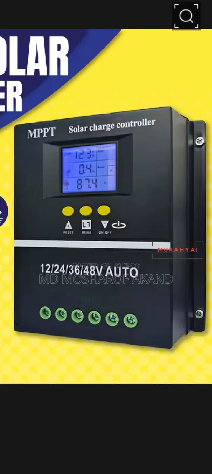 Solar Charge Controller MPPT