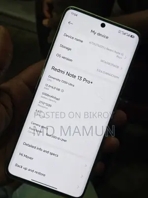 Xiaomi Redmi Note 13 Pro Plus . (Used)